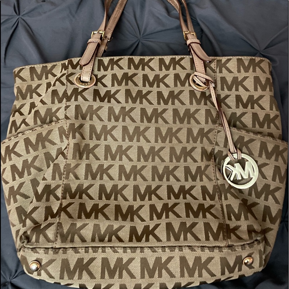 Tan Michael Kors Bag